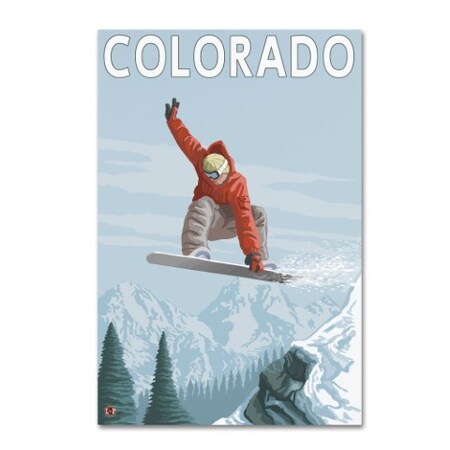 Trademark Fine Art Lantern Press 'Travel 40' Canvas Art, 30x47 ALI8486-C3047GG